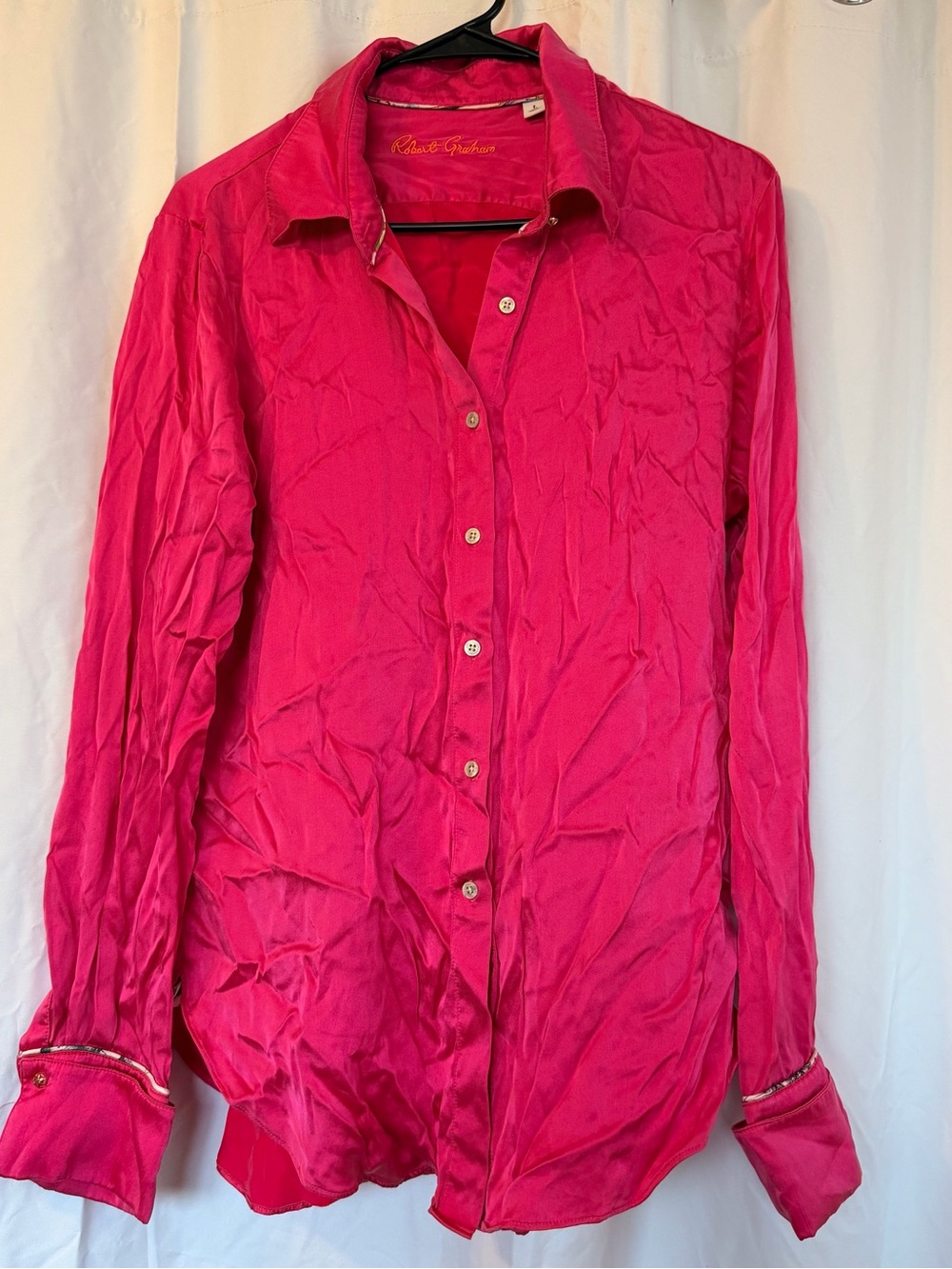 Robert Graham Silk Button-Down Shirt
